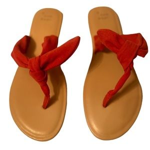 A New Day Red Sandals Size 8 1/2 NWOT